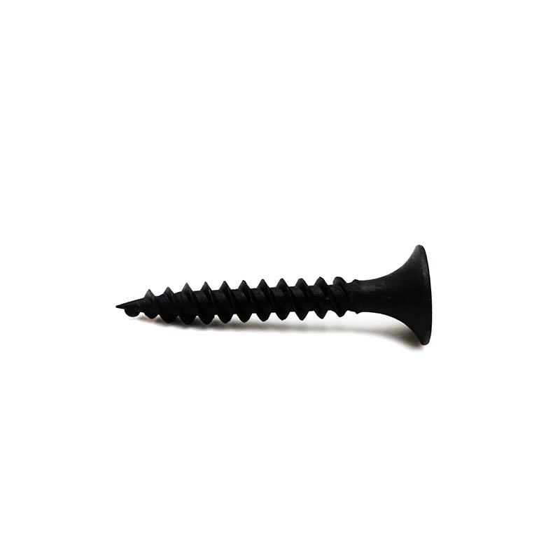 Phillips drive bugle head skru dinding kering hitam fosfat benang halus1
